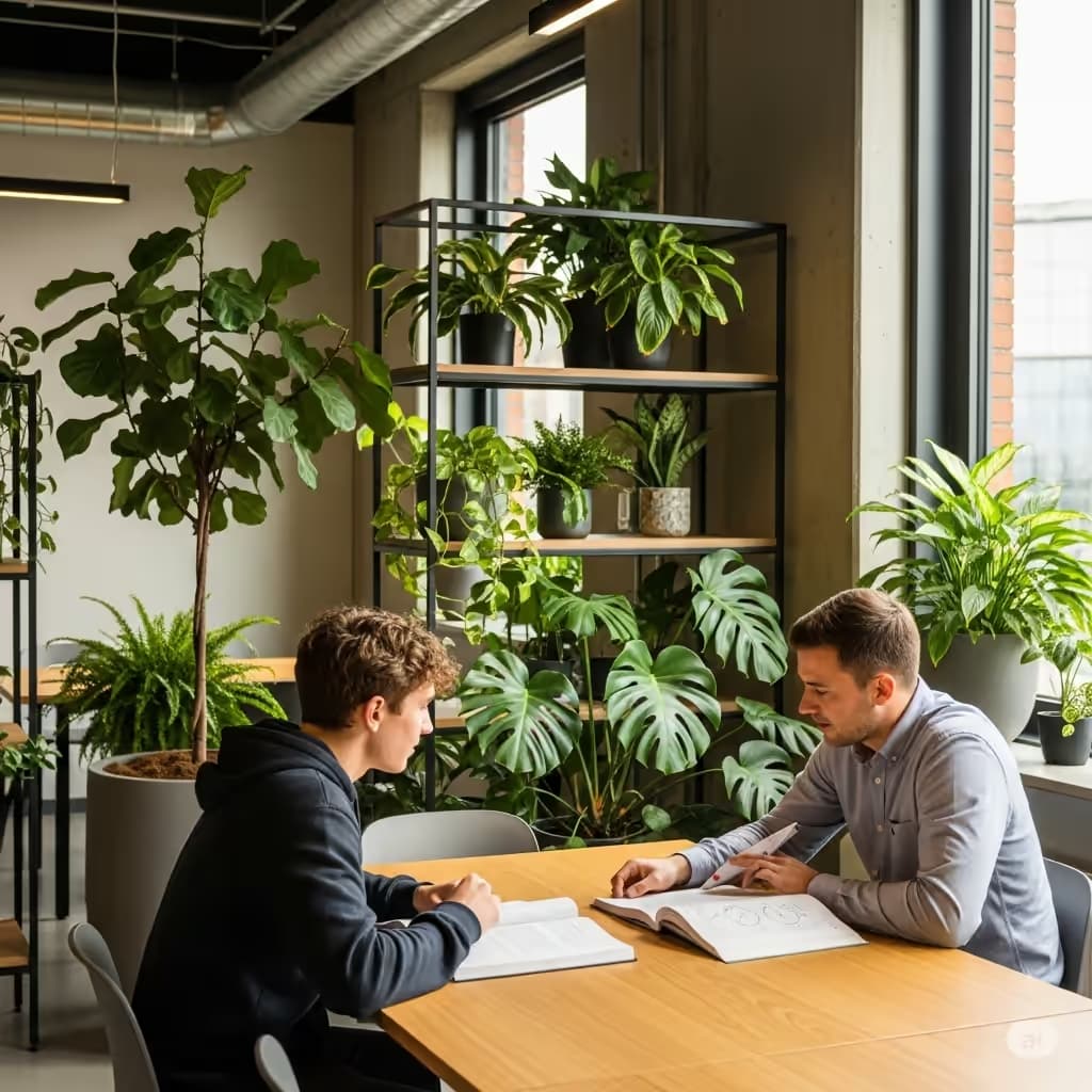 Akademiker bei der Arbeit